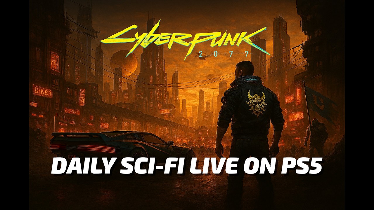 CYBERPUNK 2077 | Daily Sci‑Fi Live on PS5 | Episode 16