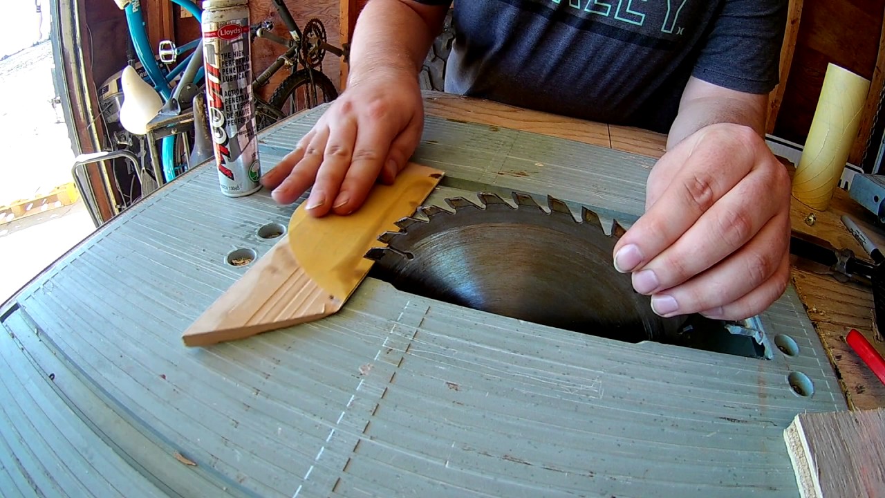 SHARPENING A TABLE SAW BLADE