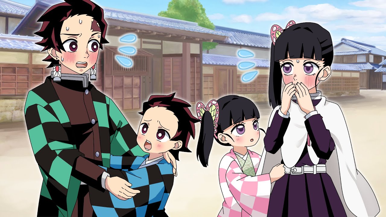 【鬼滅の刃】もしも炭治郎とカナヲの子供が未来からタイムスリップしてやってきたら？子供「お父さ～ん。お母さ～ん」炭治郎「え・・・！？」カナヲ「・・・///」【きめつのやいば/刀鍛冶の里/声真似】