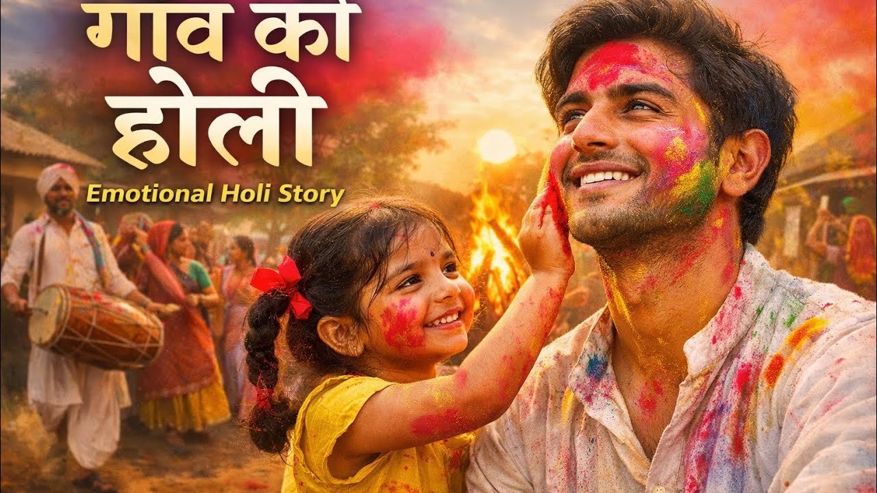 Village Holi Celebration Emotional Story | Indian Holi Short Film