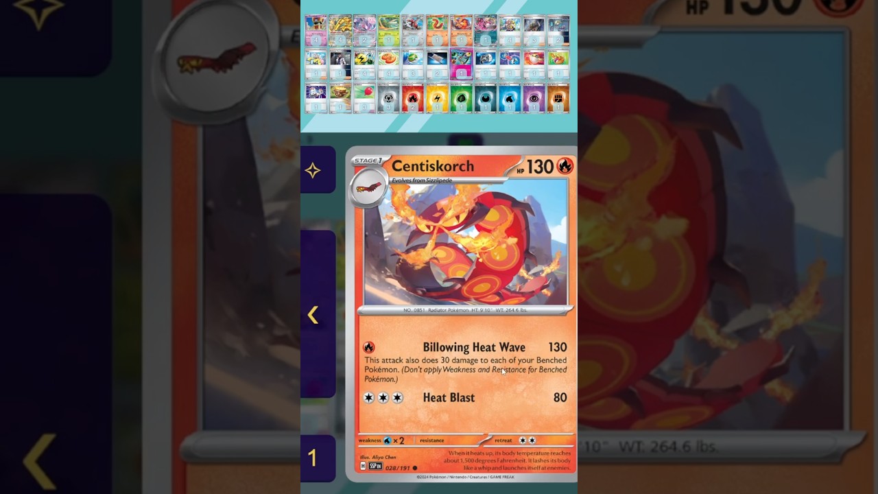 Top 8 Gholdengo ex Decklist WITH CENTISKORCH #pokemontcg #deckprofile