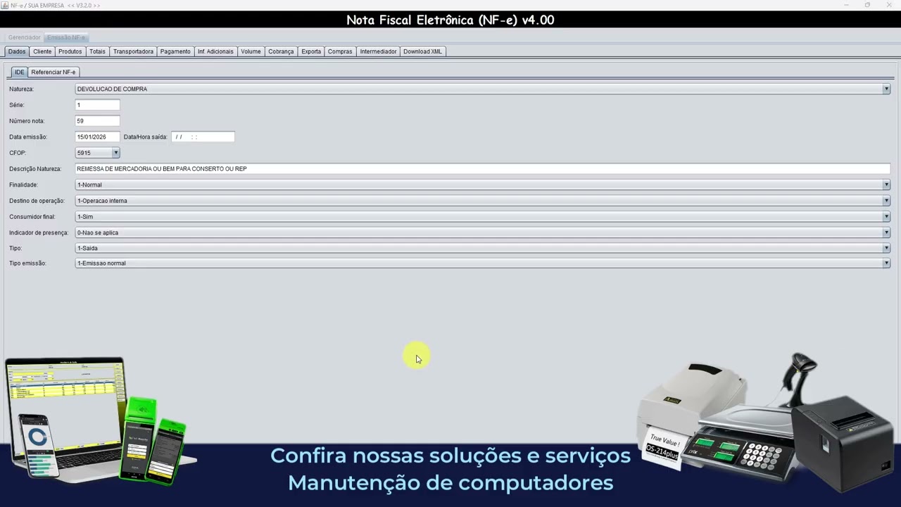 Como emitir uma nota fiscal de saída de estoque - Marajó Tech