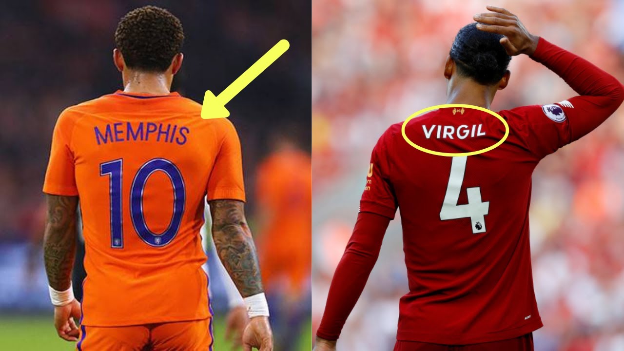 Bu Futbolcuların Sırtında Neden Sadece İsimleri Yazıyor ? ⚽