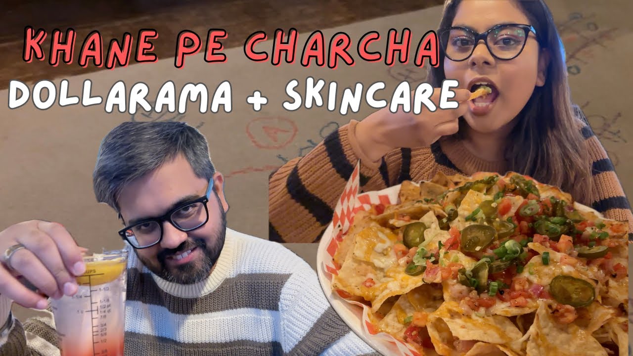 #vlog Khane Pe Charcha #canada 