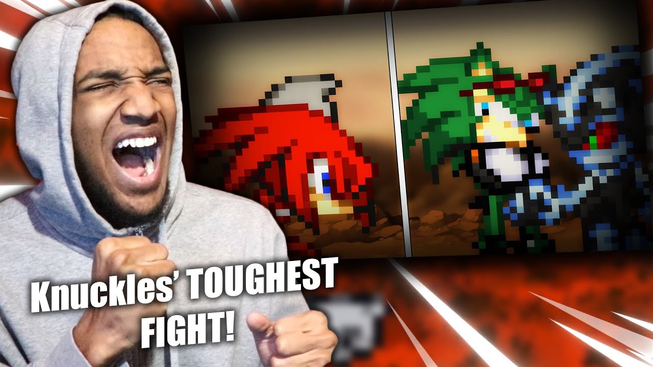 Scourge and Mephiles vs Knuckles Reaction (from DedGrafic)