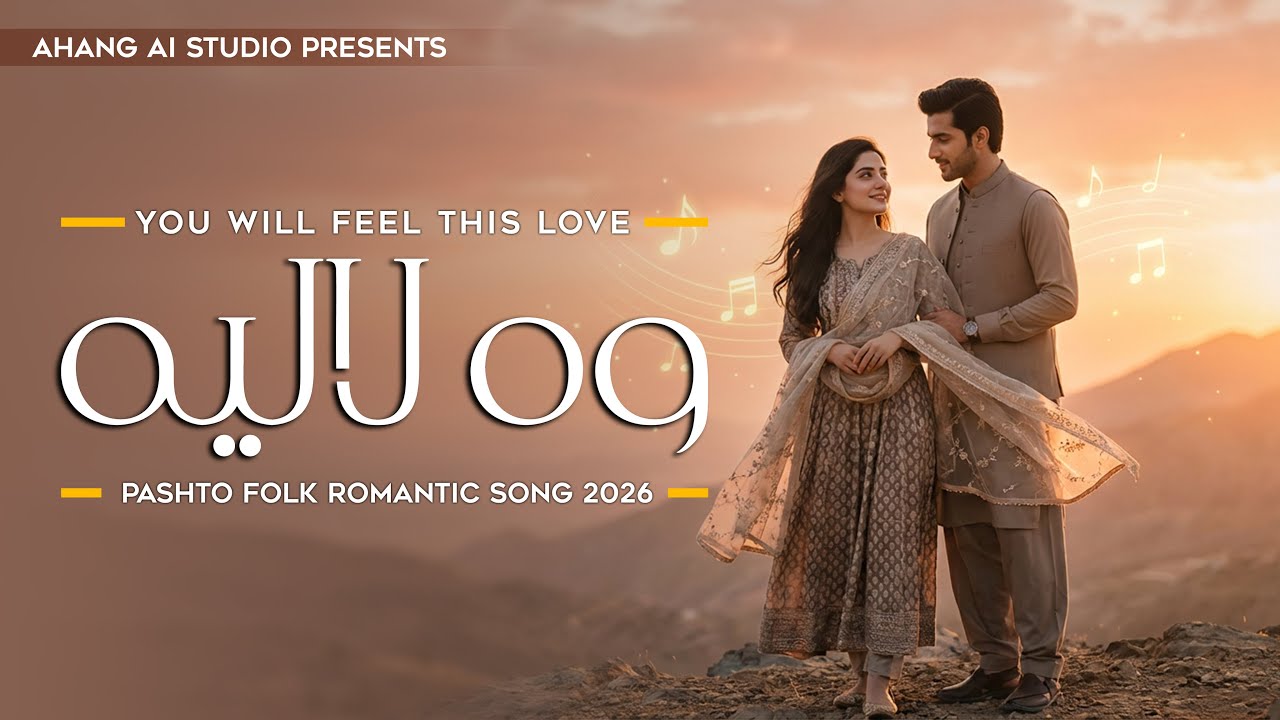 Wa Lalaya (Official AI Music Video) &ndash; New Pashto Romantic Song 2026 | Ahang AI Studio