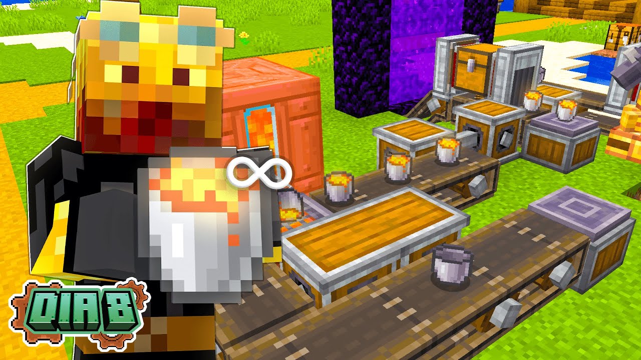 Lava Infinita - Ingeniero Descubre Create Mod Dia 8