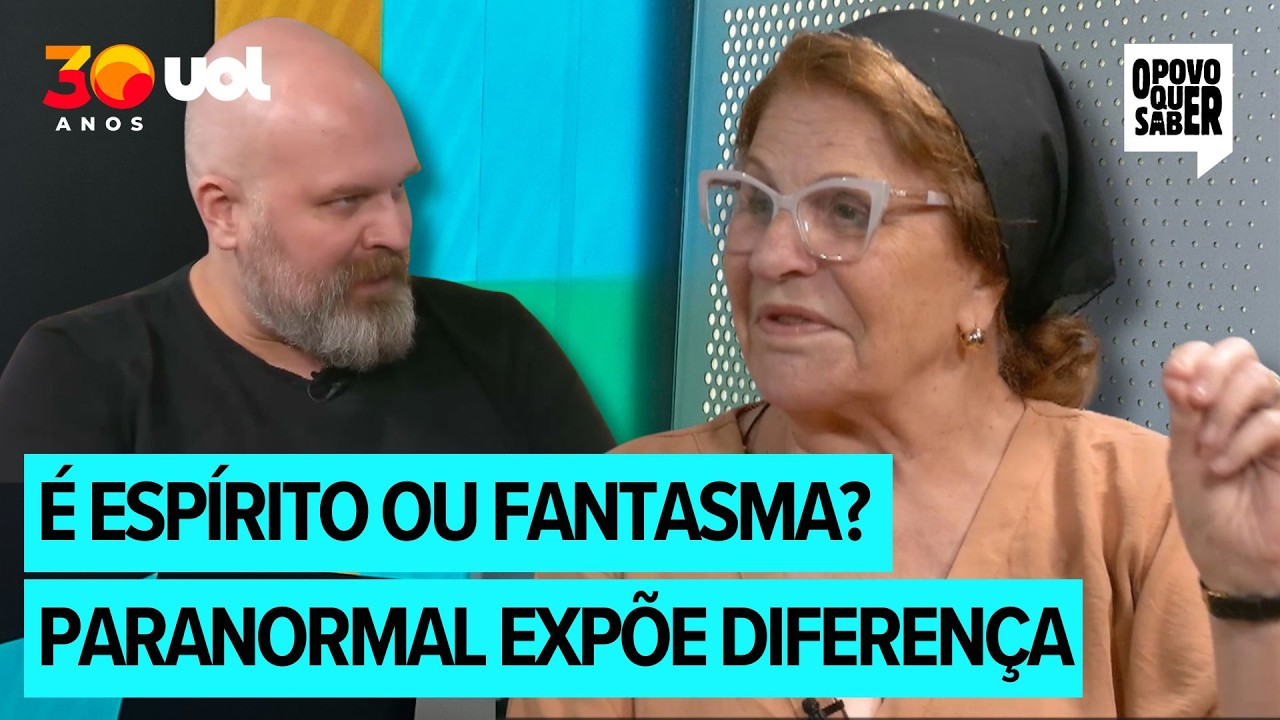 Sensitiva explica como diferenciar fantasma de espírito:  ‘Cada caso é um'