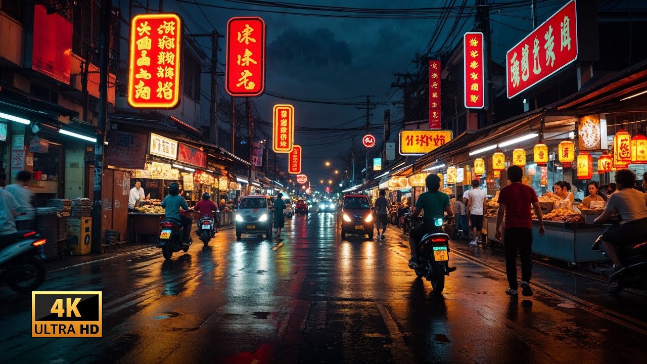 Bangkok’s Chinatown 🇹🇭 Evening Street Life in Thailand’s Oldest District | 4K Walking Tour