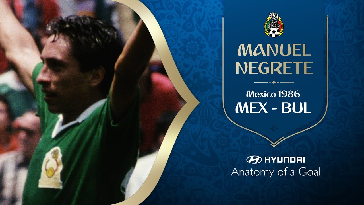 Manuel Negrete Goal | Mexico v Bulgaria | 1986 FIFA World Cup