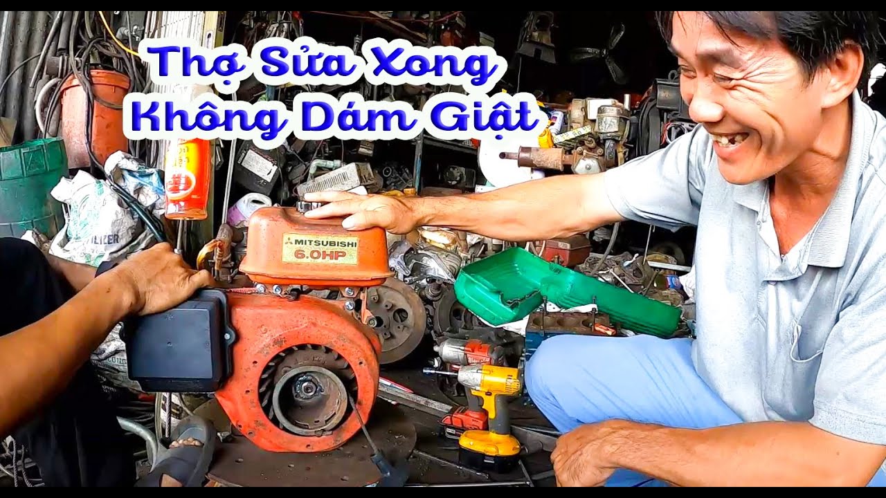 Động Cơ Xăng Mitsubishi GM181 Sau Hơn 20 Năm Sử Dụng