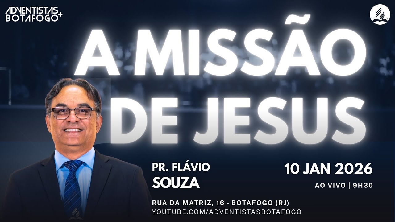 A MISSÃO DE JESUS | Pr. Flávio Souza | Sermão completo