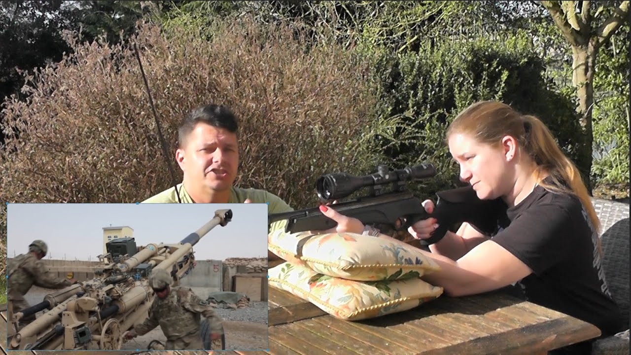 Artillery Hold: [как] стрелять из пружинной пневматической винтовки