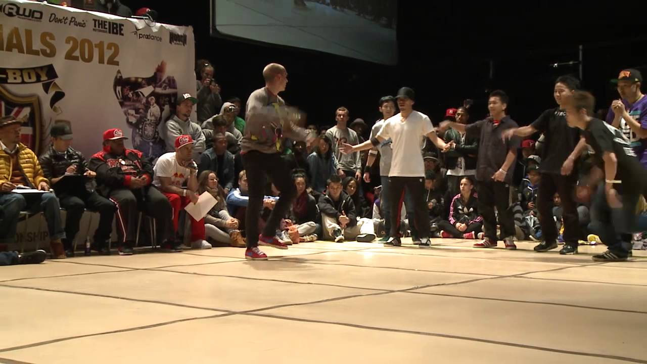 UK BBoy Champs 2012 - TEAM SHMETTA vs FOUND NATION (BBoy Crew Quarter Final)
