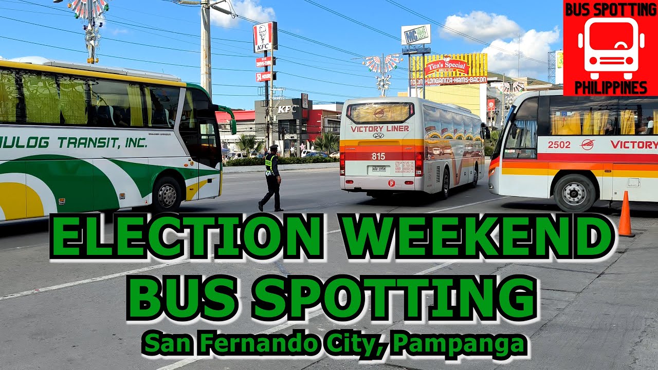 VICTORY LINER & GENESIS TRANSPORT PAMPANGA TERMINAL SPOTTING