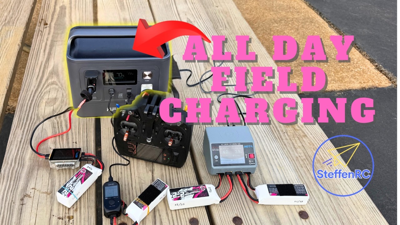 AFERIY Nomad 800 Power Station - Charge LIPOs in the field