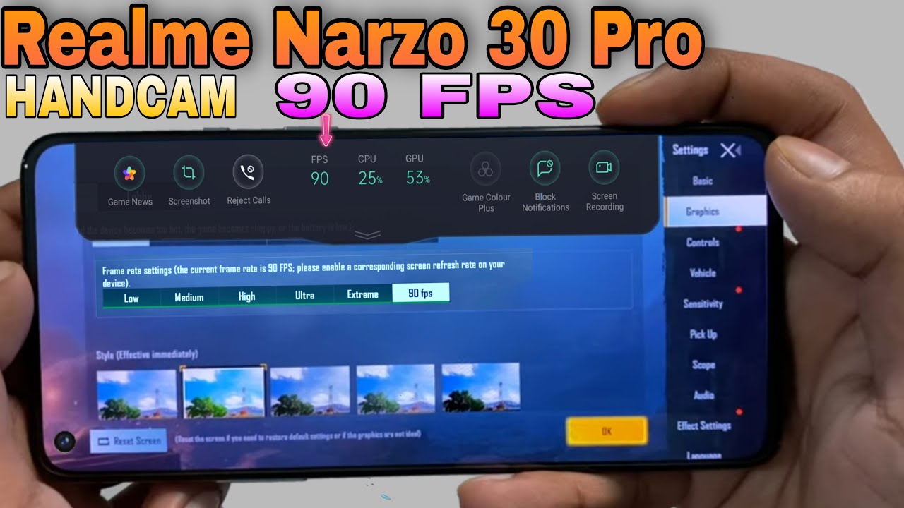Realme Narzo 30 Pro 5G 90 FPS PUBG Test| REALME NARZO 30 Pro PUBG Test| Realme Narzo 30 Pro Unboxing
