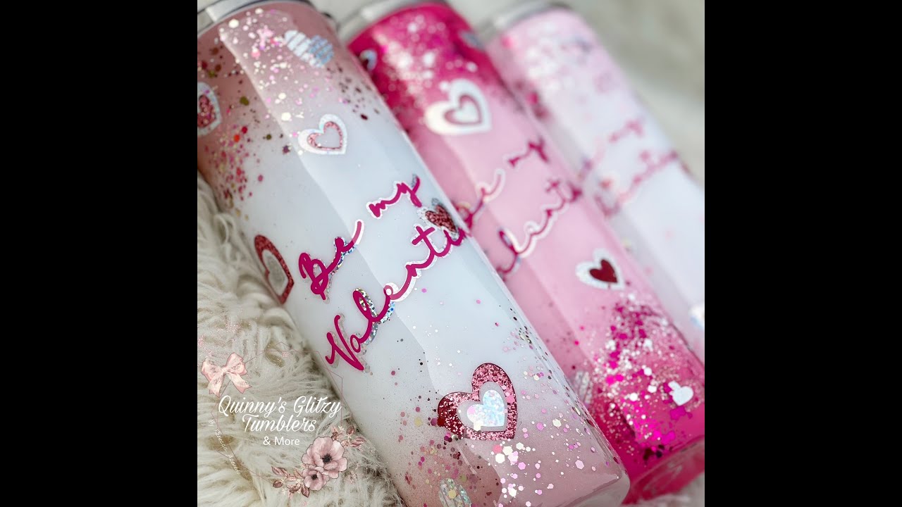 Valentine’s Peekaboo Tutorial || Quinny's  Glitzy Tumblers