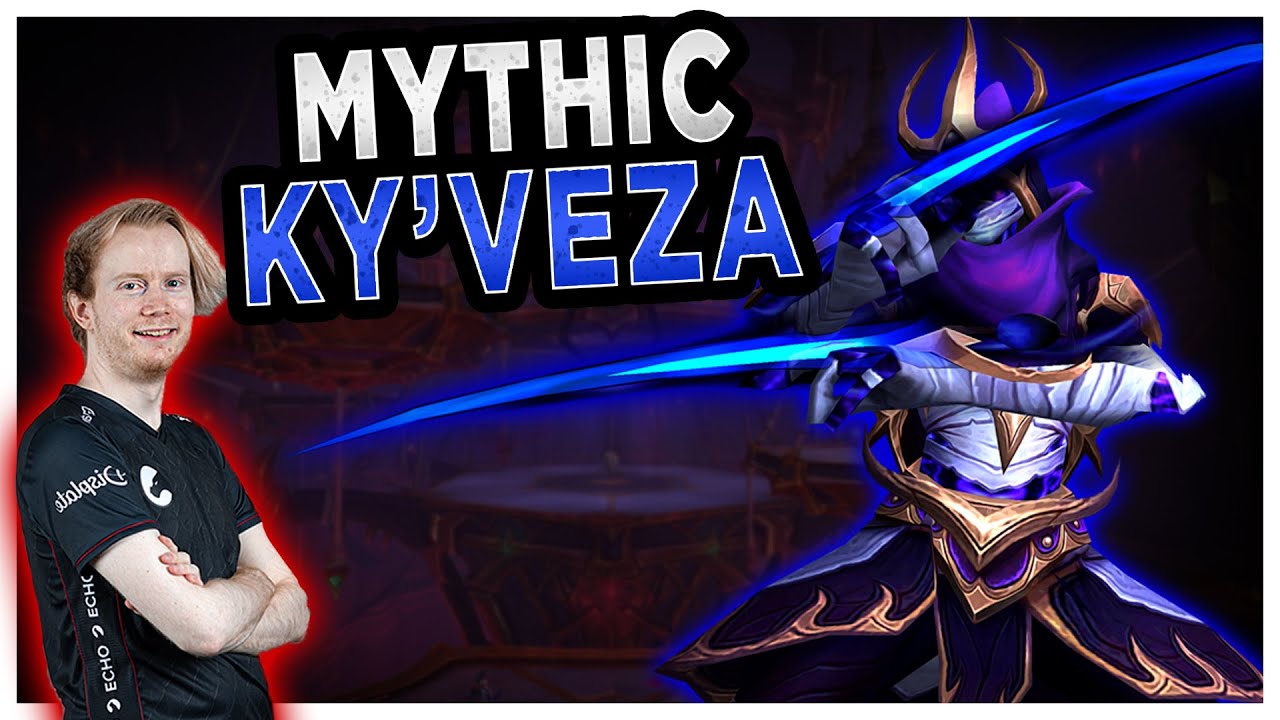 Solo Tanking World 2nd Boss! Mythic Ky'Veza | Echo Meeres Brewmaster PoV