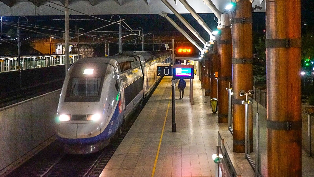 Passages, départs et arrivées de TGV et TER (décembre 2022 partie 1)