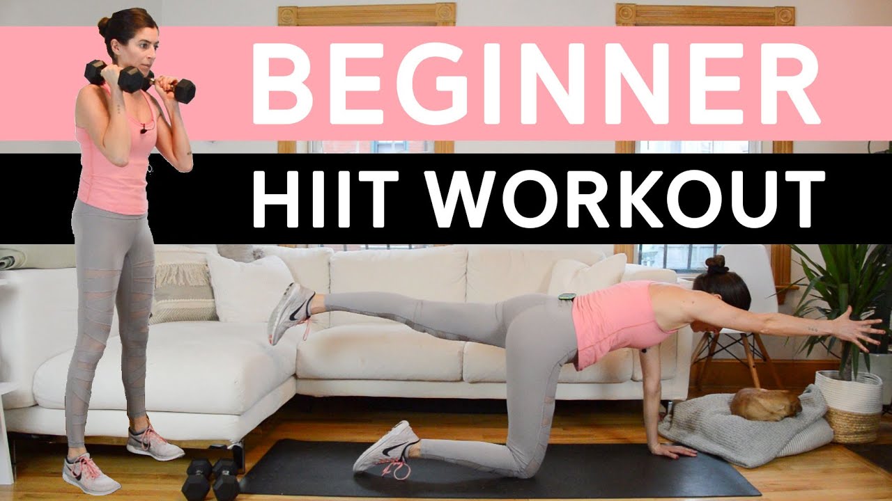 HIIT Workout for Beginners (Total Body, 22 Mins)