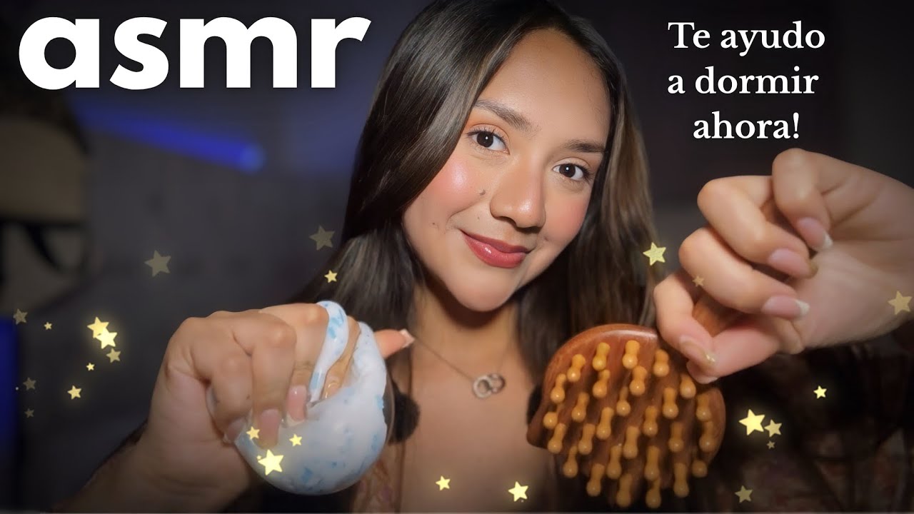 ASMR PARA DORMIR EN 3 MINUTOS O MENOS / SONIDOS NUEVOS Y RELAJANTES 