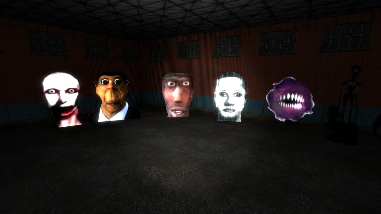 Angry Munci Nextbots Family And Nicos Nextbots Family Chasing Me in Garry's Mod