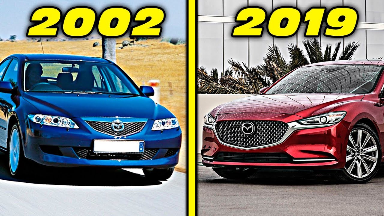 Mazda 6 and Mazda 6 MPS History / Evolution (2002 - 2019) [4K]