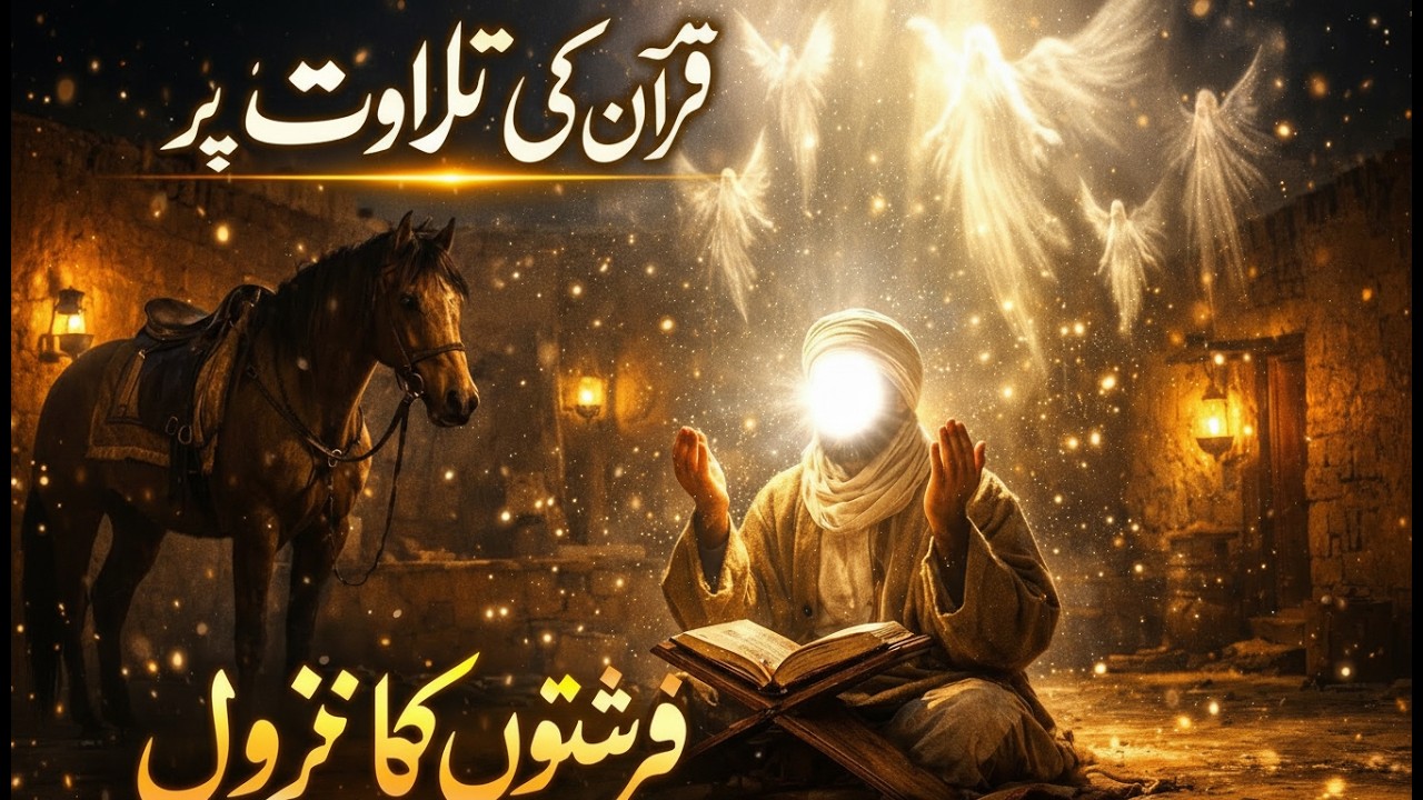 حضرت اُسید بن حضیر رضی اللہ عنہ | قرآن کی تلاوت پر فرشتوں کا نزول | ایمان افروز اسلامی کہانی
