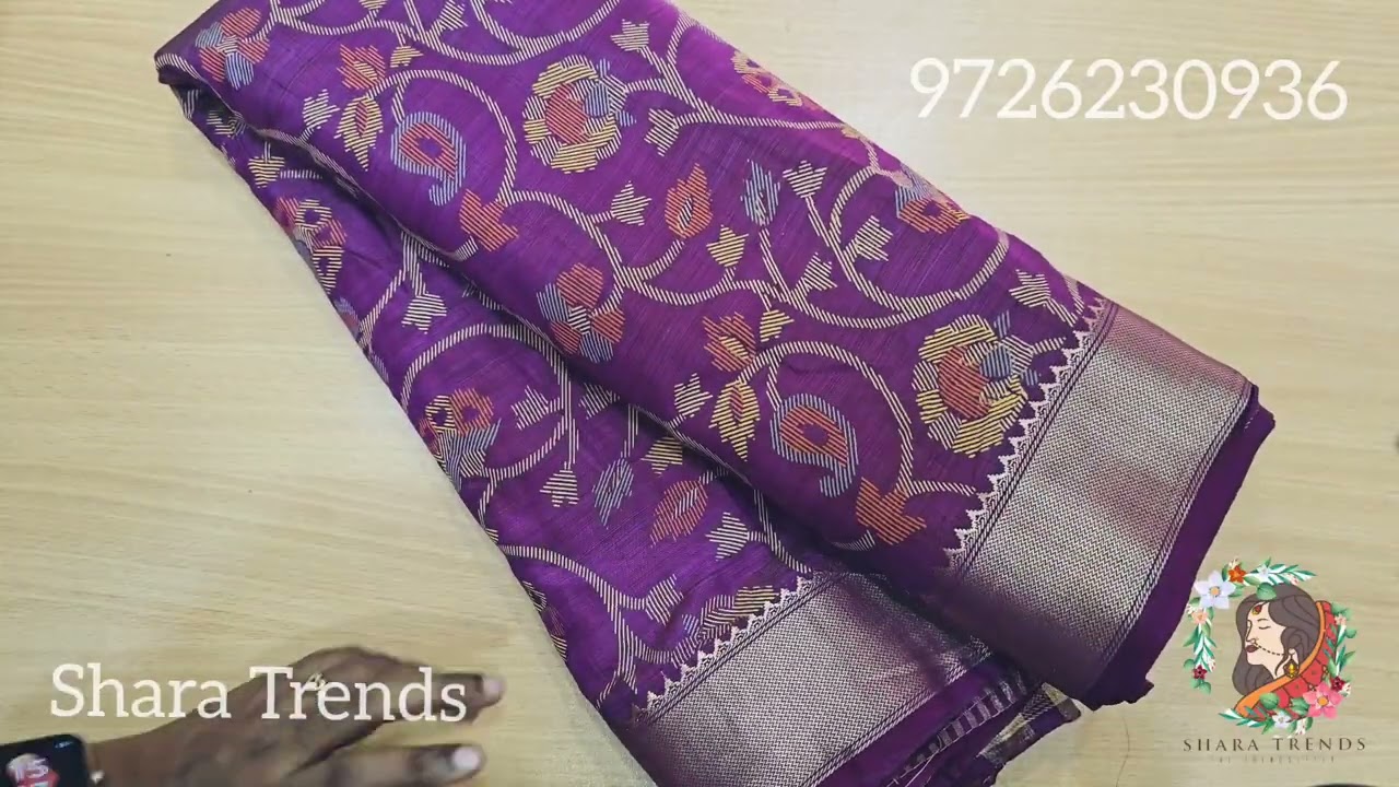 #SuperHit Digital Tussar Silk #tussarsilksaree #onlineshopping #trendingsarees #sareesonline #saree 