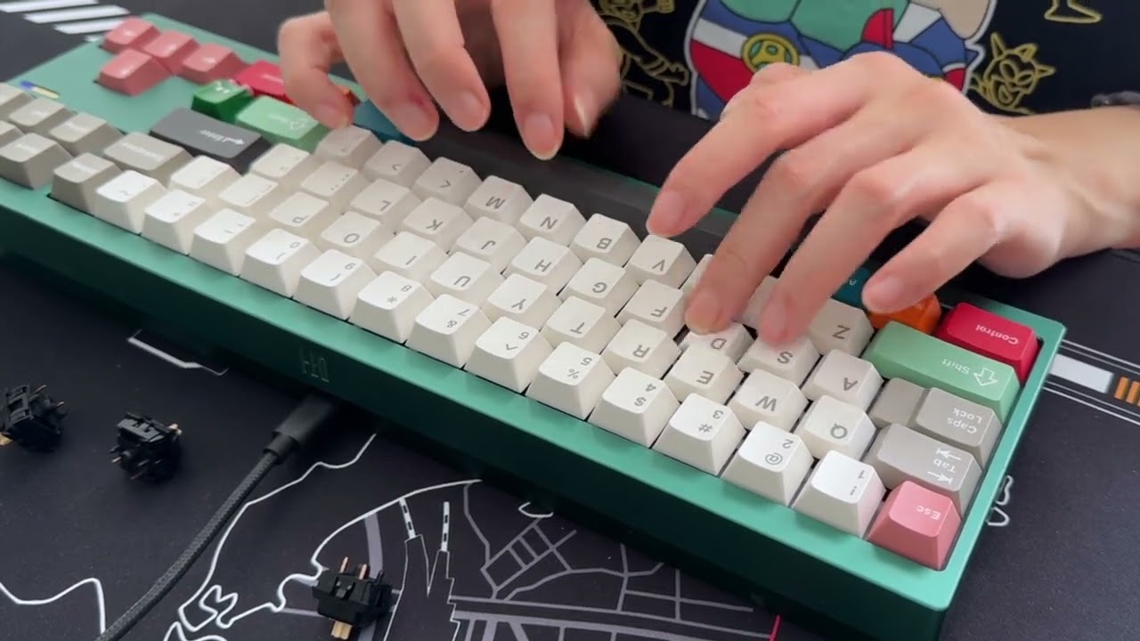 Cycle7 with Keygeek Y3 Linear Switch
