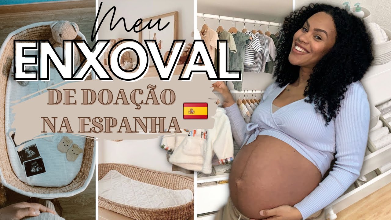 ENXOVAL DE DOAÇÃO NA ESPANHA | MEU ENXOVAL | GRÁVIDA NA ESPANHA