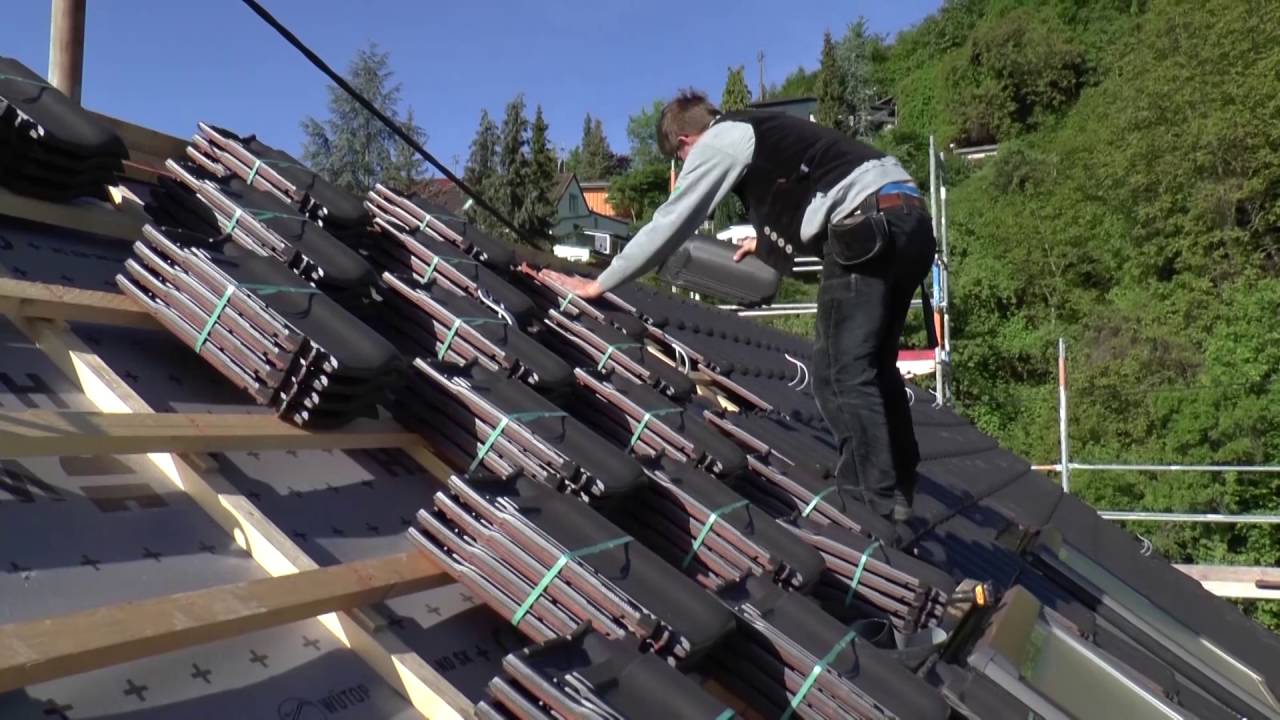 Ausbildung als Dachdecker/-in
