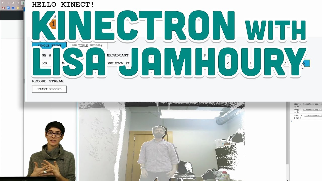 Guest Tutorial #10: Kinectron with Lisa Jamhoury