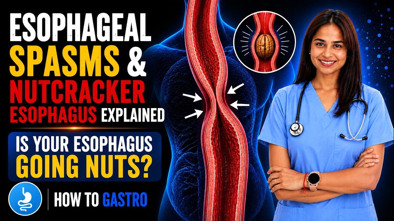 Esophageal Spasms & Nutcracker Esophagus Explained | Is Your Esophagus Going Nuts?