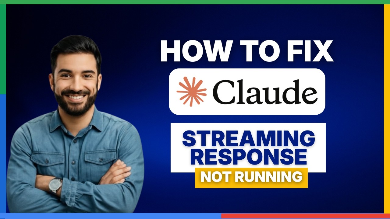 How to fix Claude Code streaming response error [FULL GUIDE]