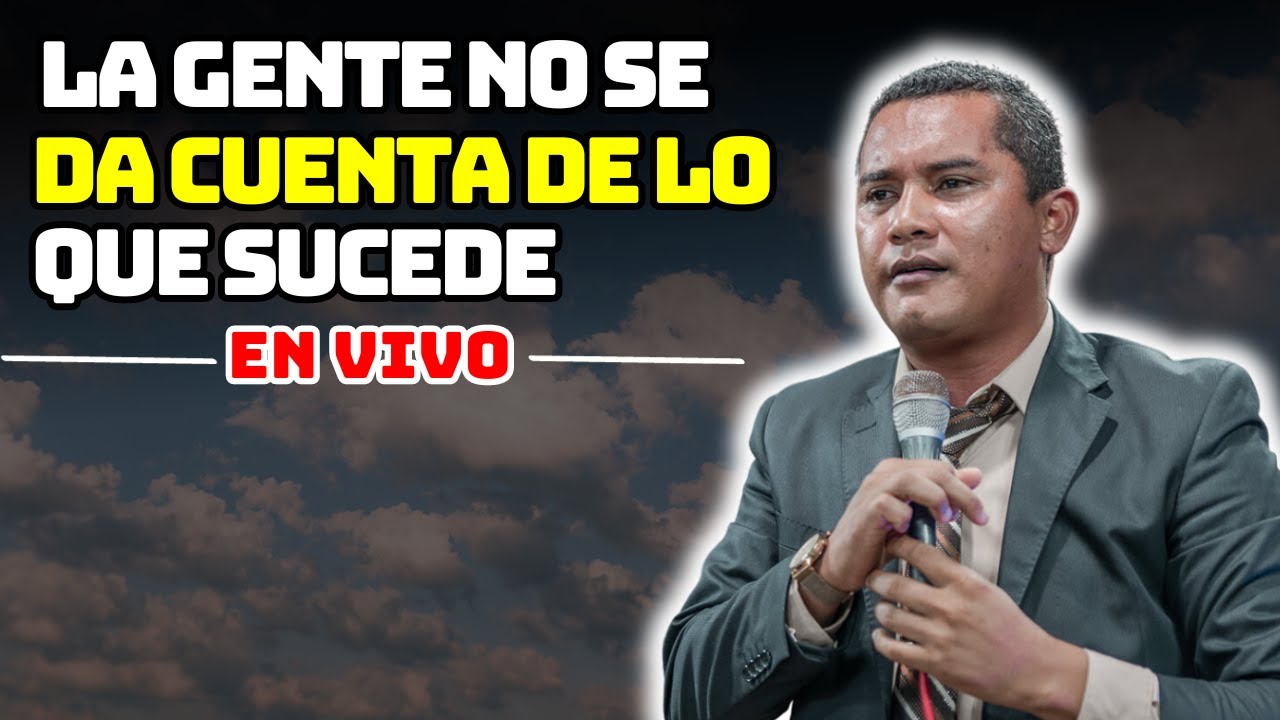 LA GENTE NO SABE LO QUE SUCEDE - EN VIVO
