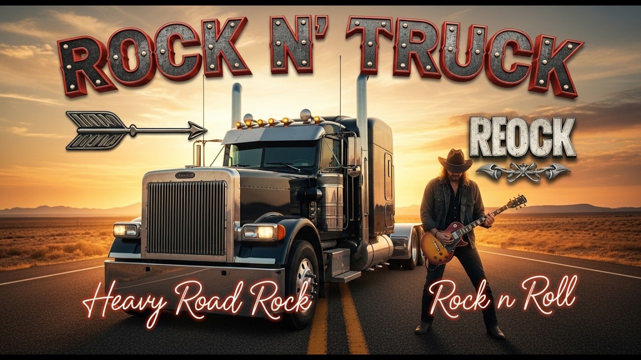 Asphalt Thunder Rock | Dark Driving Rock Vibes #DrivingMusic