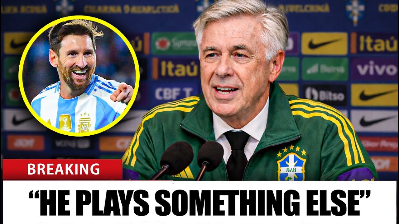 Ancelotti Reveals Why Messi is More Fearsome than Ronaldo