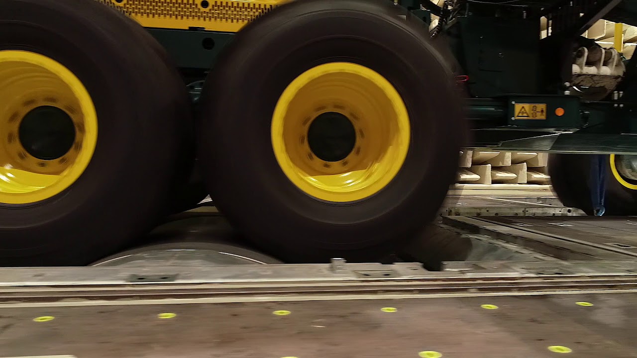 Forwarder2020  - prototype HSM208F on roller test bench at KIT Mobima
