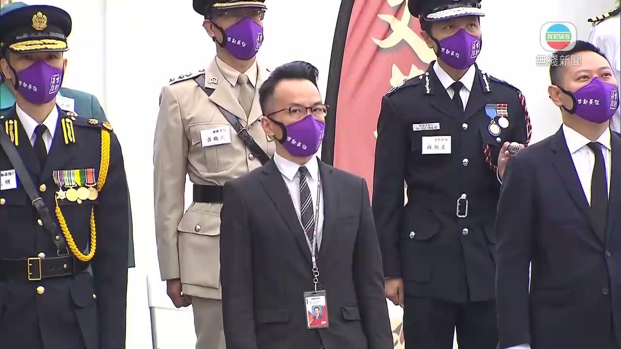 「五四運動」102周年 多個青少年制服團體參與升旗禮