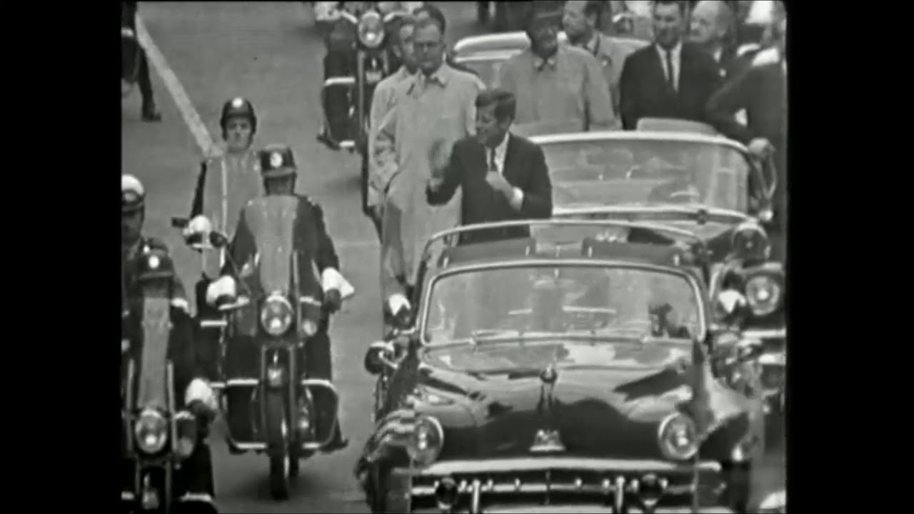 President John F. Kennedy Motorcade through Dublin City, Ireland 1963
