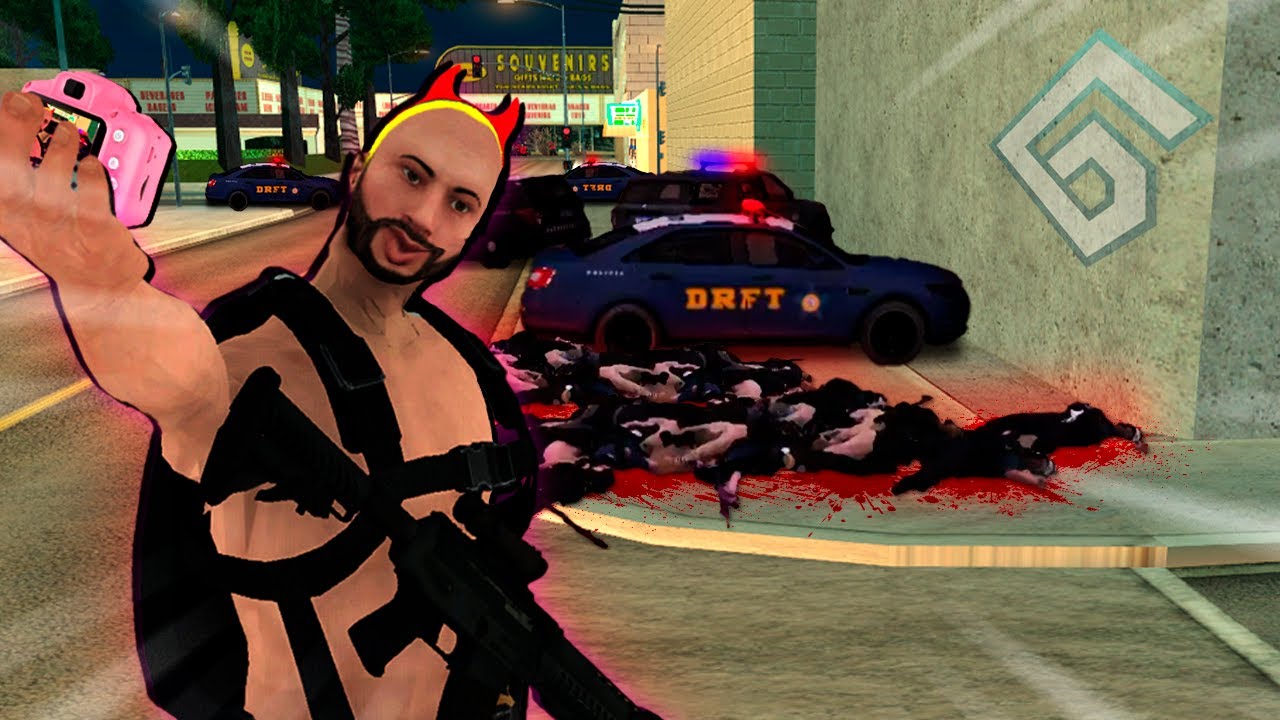 GTA MTA RP - OS POLICIAIS VIRARAM TAPETE DO JAGATA! (assista até o fim kkkkkjj)