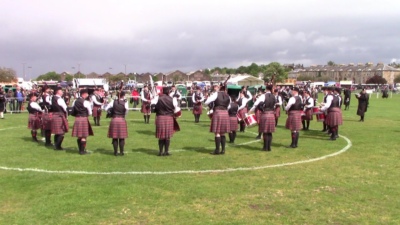 UDDINGSTON PIPE BAND AT THE BRITISH PIPE BAND CHAMPIONSHIPS 2022