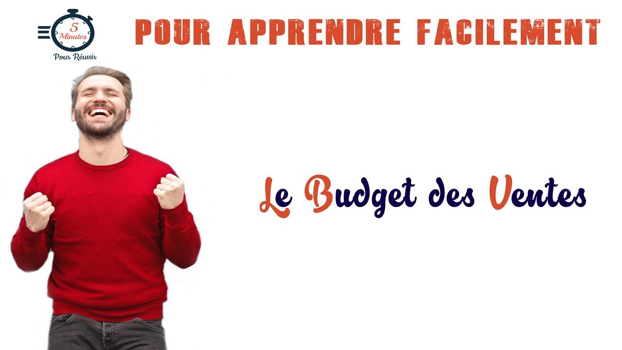 Etablir le Budget des Ventes Partie 1