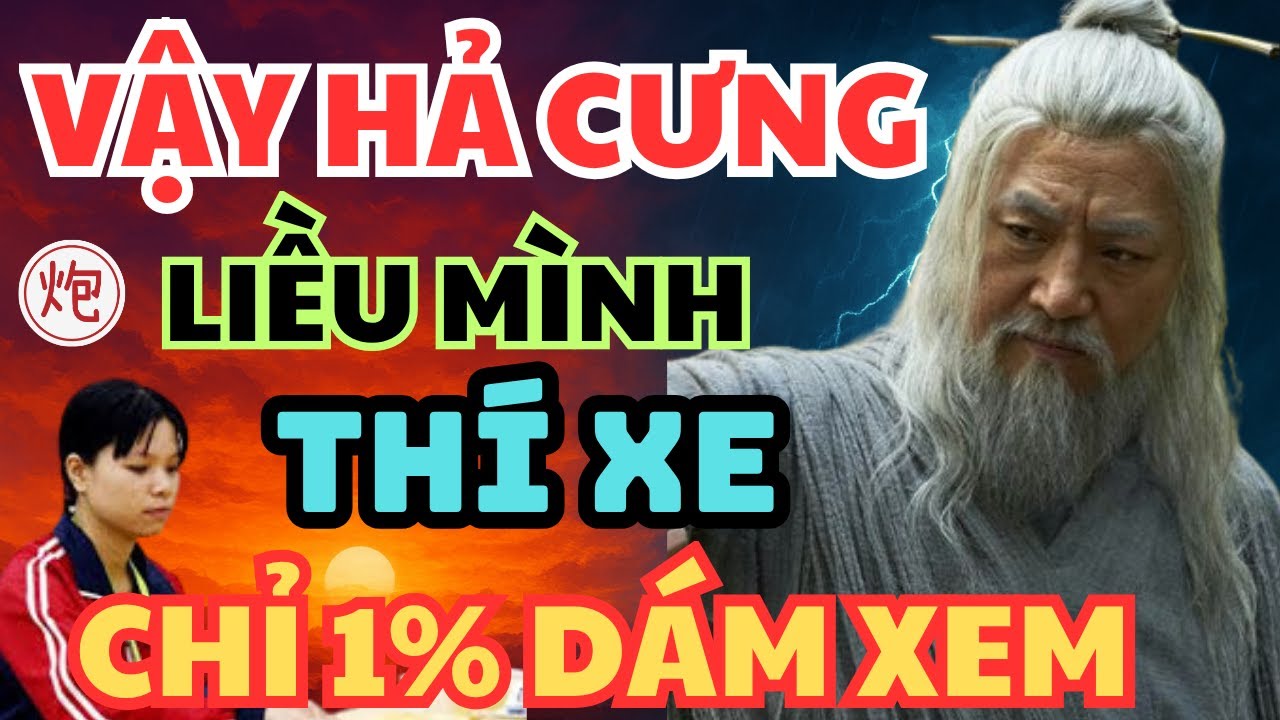 NGÔ LAN HƯƠNG CHƠI LIỀU THÍ CẢ HAI XE , MỘT VÁN ĐẤU KINH KHỦNG