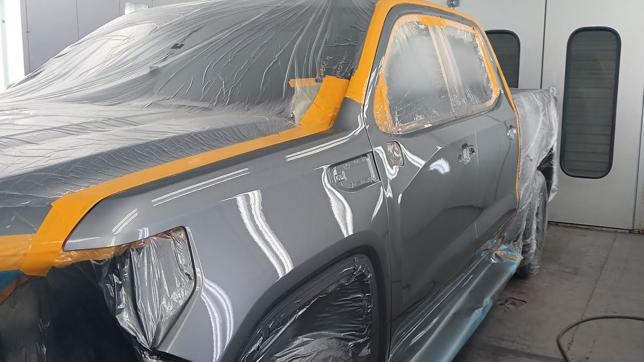 GETTING THIS DAMAGED GMC SIERRA TO LOOK NEW AGAIN