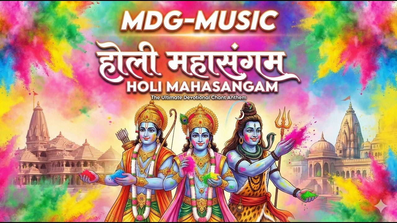 JAI HO SHAMBHU RAM KI JAI HO RADHE SHYAM KI | Holi Anthem | @MDG-MUSIC@TSeriesBhaktiSagar