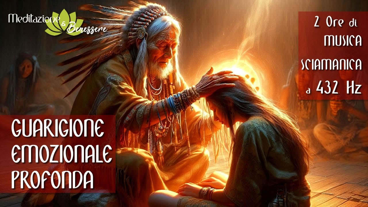Musica Sciamanica Guarigione Emozionale Profonda Flauto Sciamanico dei Nativi Americani 432 Hz