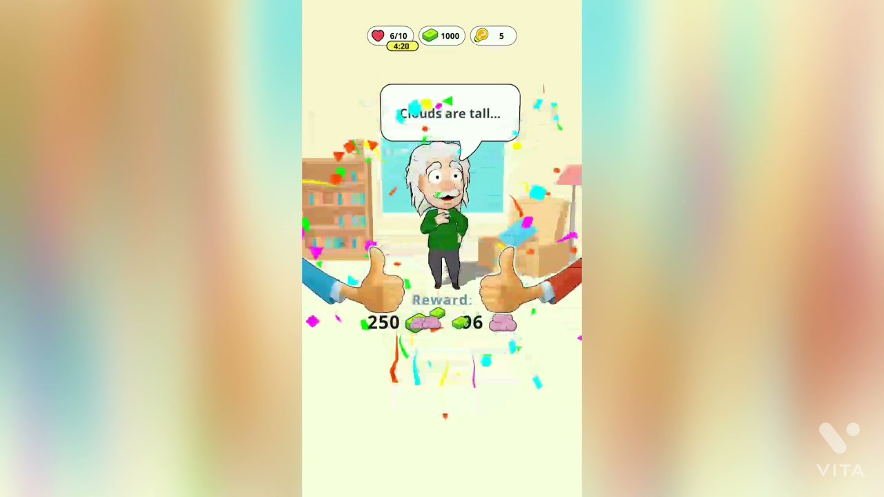 EINSTEIN BRAIN GAME:MIND PUZZLES . LEVEL 1 TO 10 GAMEPLAY